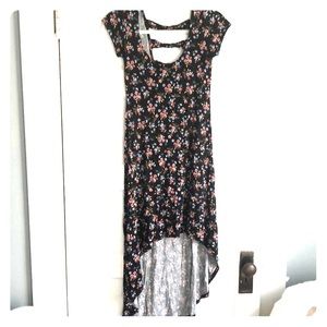High Low Floral Dress